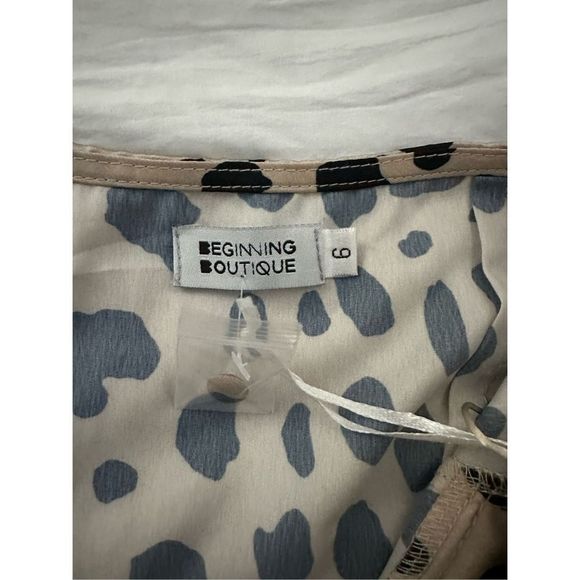 Beginning Boutique Fawn Mini Dress - Leopard - Picture 7 of 9